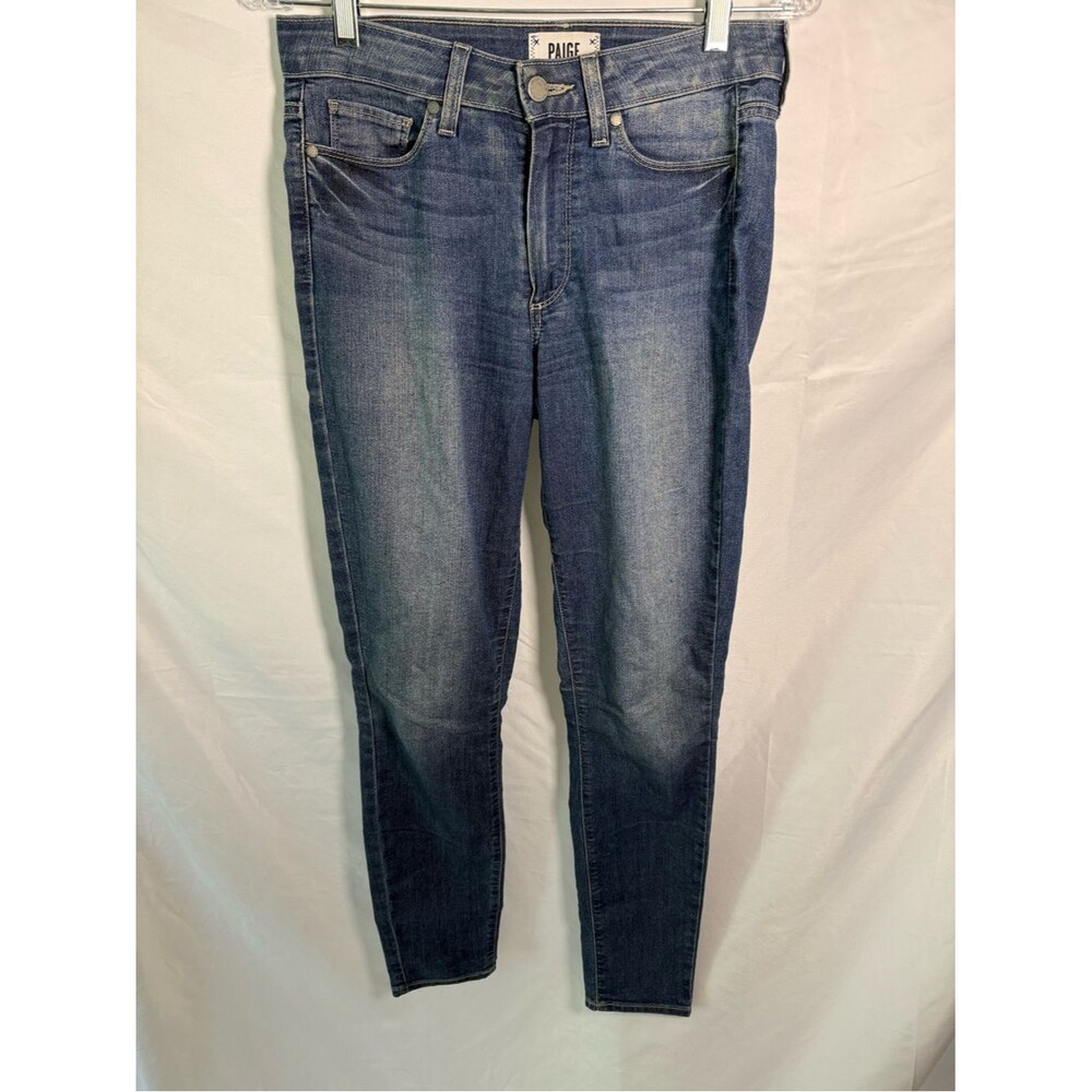 PAIGE Hoxton Ultra Skinny High Rise Denim Jeans Size 27